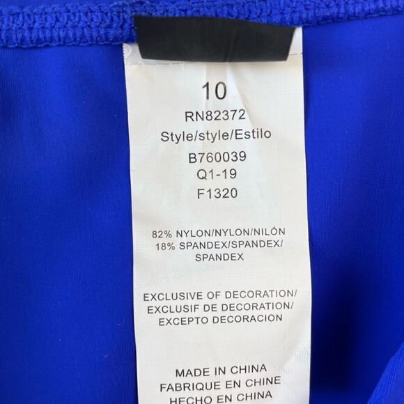 NWT Island Escape Swim Skirt Size 10 - Picture 4 of 4